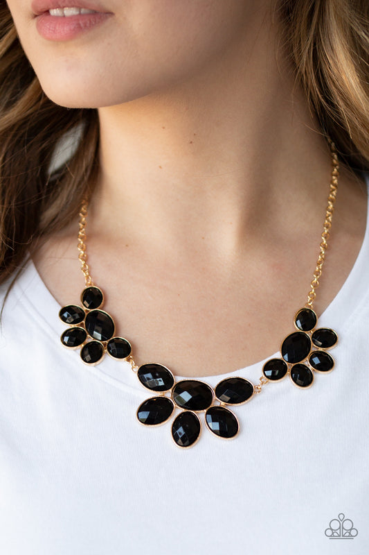 Flair Affair - Black Necklace - Paparazzi Accessories 