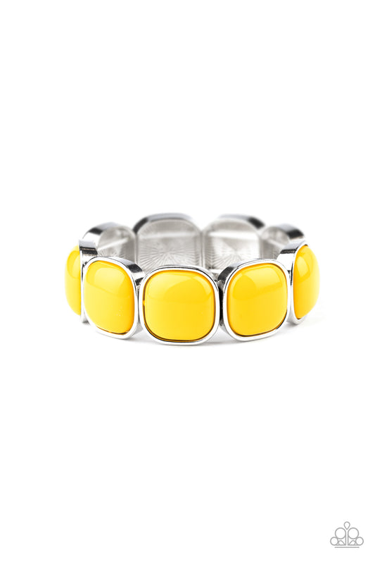 Vivacious Volume - Yellow - Paparazzi Accessories 