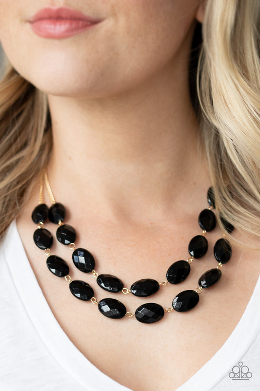 Max Volume - Black Necklace - Paparazzi Accessories - Paparazzi Accessories 