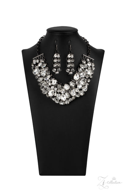 Ambitious Zi Collection - Rhinestone Necklace - Paparazzi Accessories 