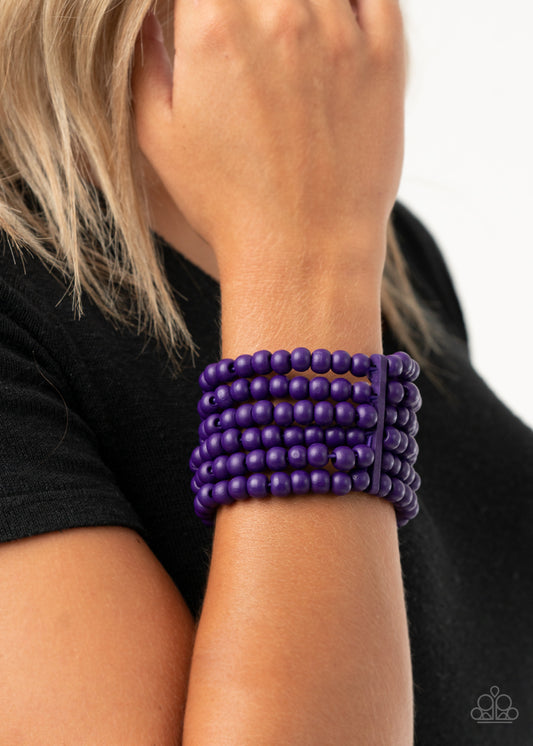 Diving in Maldives - Purple- Paparazzi Accessories - Paparazzi Accessories 