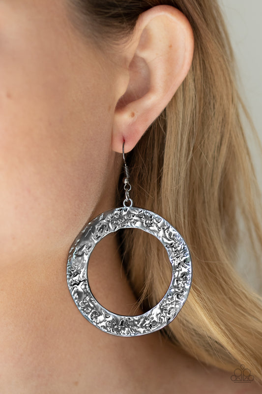 PRIMAL Meridian - Black Earrings - Paparazzi Accessories - Paparazzi Accessories 