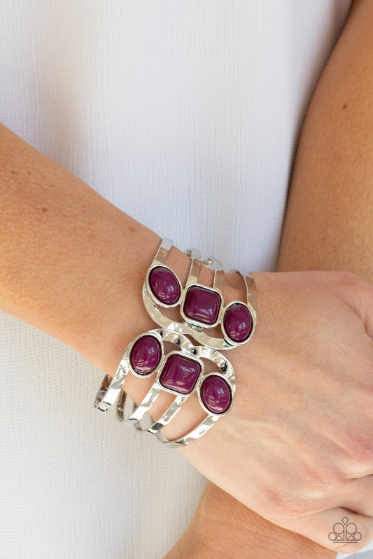 Mystified - Purple Bracelet - Paparazzi Accessories - Paparazzi Accessories 