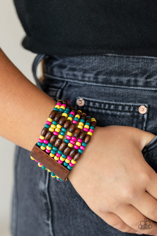 Tropical Nirvana - Multi Bracelet - Paparazzi Accessories 